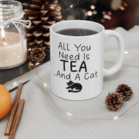 Load image into Gallery viewer, Funny Cat Mug For Tea Lovers - Birthday Present - Christmas Gift
