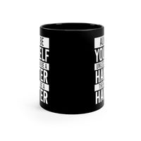 Load image into Gallery viewer, Funny Black Coffee Mug for Hamster Lovers - Birthday Present - Christmas Gift
